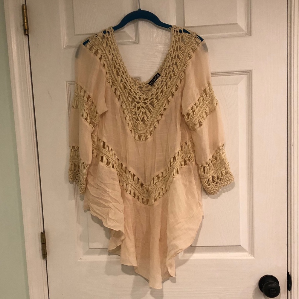 LA Class bohemian beach coverup